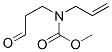 Carbamic  acid,  (3-oxopropyl)-2-propenyl-,  methyl  ester  (9CI) Struktur