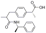 (R,R)-N-(1-Phenylethyl) Ibuprofen AMide Struktur