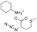 (S)-2-Azido-4-(Methylthio)butanoic acid cyclohexylaMMoniuM salt Struktur