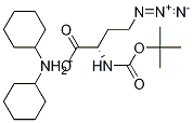 N-Boc-4-azido-L-hoMoalanine (dicyclohexylaMMoniuM) salt Struktur