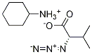 (S)-2-Azido-3-Methylbutyric Acid CyclohexylaMMoniuM Salt Struktur