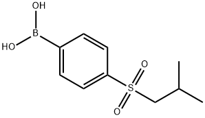 4-(Isobutylsulfonyl)phenylboronic acid Struktur