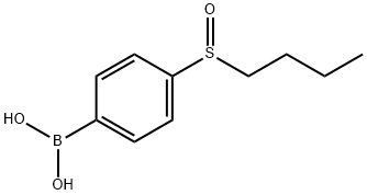 4-(Butylsulfinyl)phenylboronic acid Struktur