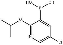 5-Chloro-2-isopropoxypyridin-3-ylboronic acid Struktur