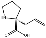 L-Proline, 2-(2-propenyl)- (9CI) Struktur