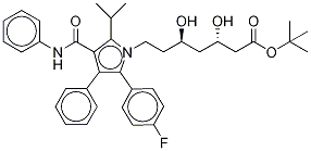 10-trans-Atorvastatin tert-Butyl Ester Struktur