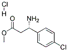 (S)-Methyl 3-aMino-3-(4-chlorophenyl)propanoate HCl Struktur