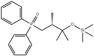 (R)-(2,3-diMethyl-3-((triMethylsilyl)oxy)butyl)diphenylphosphine oxide Struktur