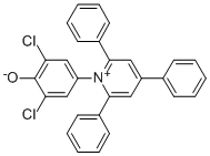 2 6-DICHLORO-4-(2 4 6-TRIPHENYL-1-PYRI-& Struktur