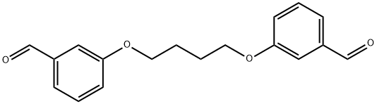 1,4-BIS(3-FORMYLPHENOXY)BUTANE Struktur