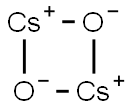 Cesium hydroxide Struktur