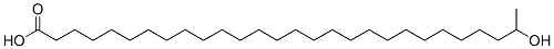 27-hydroxyoctacosanoic acid Struktur