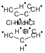 BIS(CYCLOPENTADIENYL)MOLYBDENUM DICHLORIDE Struktur