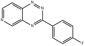 3-(4-FLUOROPHENYL)PYRIDO[3,4-E][1,2,4]TRIAZINE Struktur