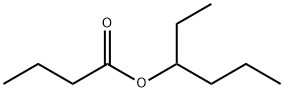 Butanoic acid, 3-Methyl-, 1-ethylbutyl ester Struktur