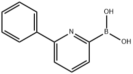 6-Phenylpyridine-2-boronic acid Struktur