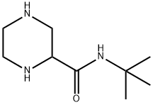 Piperazine-2-tert-butylamide Struktur