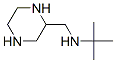 2-Piperazinemethanamine,N-(1,1-dimethylethyl)-(9CI) Struktur