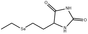 5-[2-(Ethylseleno)ethyl]hydantoin Struktur