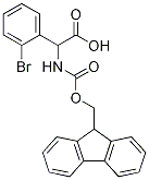 Fmoc-DL-(2-bromophenyl)glycine Struktur