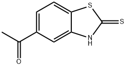 Ethanone, 1-(2,3-dihydro-2-thioxo-5-benzothiazolyl)- (9CI) Struktur