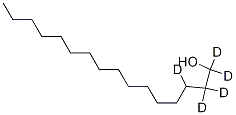 n-Hexadecyl--d5 Alcohol Struktur