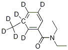 N,N-Diethyl-3-Methyl-d3-benzaMide--d4 Struktur