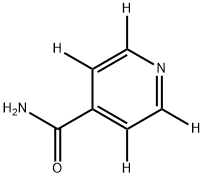 IsonicotinaMide--d4 Struktur