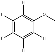 4-Fluoroanisole--d4 Struktur