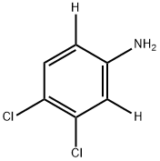 3,4-Dichloroaniline-d2 Struktur