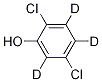 2,5-Dichlorophenol--d3 Struktur