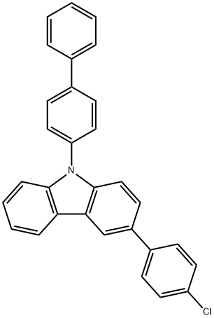 9-[1,1'-Biphenyl]-4-yl-3-(4-chlorophenyl)-9H-carbazole