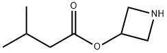 3-Azetidinyl 3-methylbutanoate Struktur