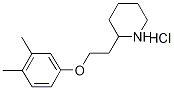 2-[2-(3,4-Dimethylphenoxy)ethyl]piperidinehydrochloride Struktur