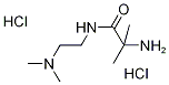 2-Amino-N-[2-(dimethylamino)ethyl]-2-methylpropanamide dihydrochloride Struktur