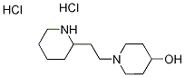 1-[2-(2-Piperidinyl)ethyl]-4-piperidinoldihydrochloride Struktur