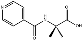 N-Isonicotinoyl-2-methylalanine Struktur