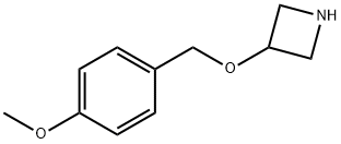 3-[(4-Methoxybenzyl)oxy]azetidine Struktur