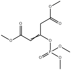 Dimethyl-1，3-bis(carbomethoxy)-1-propen-2-yl phosphate Struktur