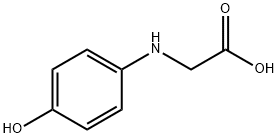 N-(4-HYDROXYPHENYL)GLYCINE Struktur