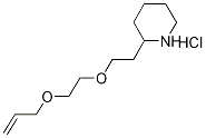 2-{2-[2-(Allyloxy)ethoxy]ethyl}piperidinehydrochloride Struktur