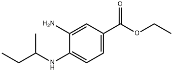 Ethyl 3-amino-4-(sec-butylamino)benzoate Struktur