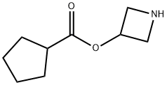 3-Azetidinyl cyclopentanecarboxylate Struktur