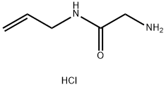 N-Allyl-2-aminoacetamide hydrochloride Struktur