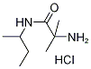 2-Amino-N-(sec-butyl)-2-methylpropanamidehydrochloride Struktur