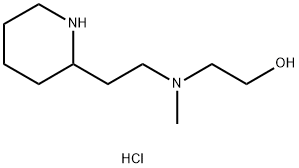 2-{Methyl[2-(2-piperidinyl)ethyl]amino}-1-ethanoldihydrochloride Struktur