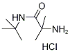 2-Amino-N-(tert-butyl)-2-methylpropanamidehydrochloride Struktur