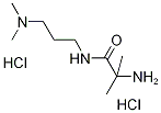 2-Amino-N-[3-(dimethylamino)propyl]-2-methylpropanamide dihydrochloride Struktur