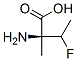 Isovaline, 3-fluoro- (9CI) Struktur