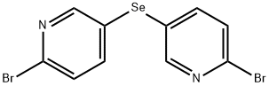 bis(2-bromo-5-pyridyl) selenide Struktur